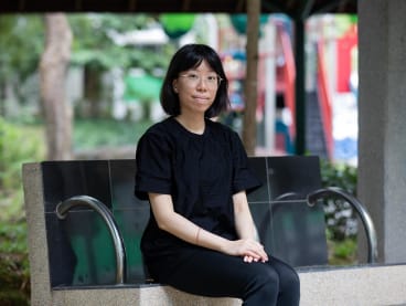 Miss Genevieve Tiong (pictured) said that. having inflammatory bowel disease wore her down a lot and she hopes to gradually return to normal activities.  
