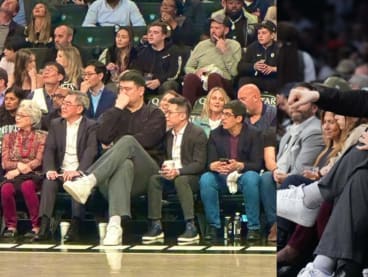 'Spending S$5,800 to see the back of Yao Ming’s head': Netizens pity spectators who sat behind the 2.29m-tall NBA legend at a Nets game